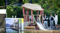 British girl, 3, stabbed in playground in French Alps as 12 others also attacked