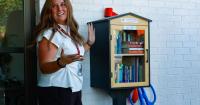 New Little Free Library opens at Grady County Health Department