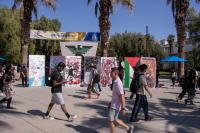 Palestinian art staged on campus