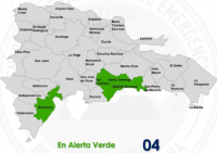 COE places four areas under green alert as tropical wave brings rain