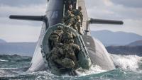 British Commandos Emerge From German Submarine During Major NATO Exercise
