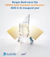 Burgan Bank earns Inaugural MEIRA Gold Standard Certification 2026