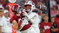 Alabama's Josh Ford ‘determined’ to play Georgia after broken arm surgery, while officials plan for hurricane