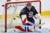 Canadiens’ Samuel Montembeault injured in practice, team recalls Jacob Fowler from AHL