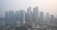 Singapore shrouded in haze; PSI readings in the unhealthy range across the island