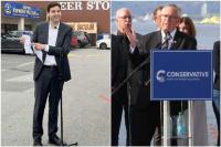 Leaders clash over B.C. Conservative letter to reverse ICBC no-fault insurance