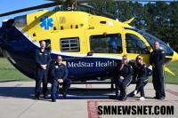 MedSTAR Transport Showcases New Airbus H145 D3 Helicopter at MedStar St. Mary’s Hospital