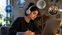 Why some people focus better with music or background noise
