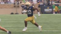 Notre Dame freshman Jonaz Walton earning trust after career day