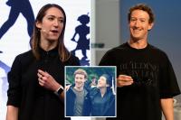 Mark Zuckerberg’s sister’s secret passion caught on camera at San Francisco tech week