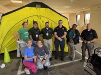 Frankfort Regional Medical Center conducts emergency decontamination drill