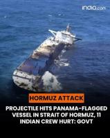 12 Crew Members Injured Aboard a Panamanian-Flagged Ship Hit with a Projectile.