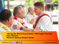 “Bring the World Cup Home”: PM Urges Toa and Fetu Samoa