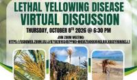 Agriculture Ministry to host virtual discussion on Lethal Yellowing Disease