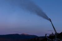Black Mountain, Bretton Woods test snow guns in the cold night air in race to open for season