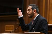 Six assistants to MPs from the opposition "Strong Armenia" faction are banned from entering parliament, according to the speaker`s decision.