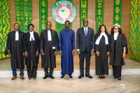 ECOWAS Court gets five new judges as President Faye urges judicial integrity