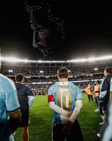 Emotional Messi Scores In Final Appearance For Argentina