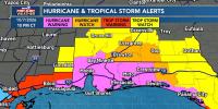 FIRST ALERT WEATHER: Isaias strengthens into hurricane in Gulf