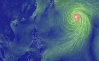 Choi-wan Churns Seas Over 40 Feet South of Japan as Its Remnants Head for Alaska's Bering Sea