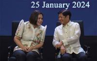 Civil group condemns Marcos’ Singapore trip, VP’s China ties