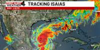First Alert: Isaias to bring disruptive downpours to Middle Tennessee this weekend