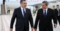 President Zhaparov arrives in Turkmenistan for a working visit