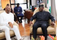 Elumelu, Sierra Leone president meet ahead of WAIIS investment summit
