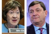 Maine Senate debate: Collins and Jackson spar over Trump, trade and abortion