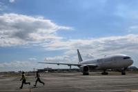 Iran says first foreign airline flight lands since war began