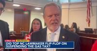 Did a top North Carolina Republican flip-flop on suspending the state’s gas tax?