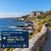 Rhode Island Weather for October 8, 2026