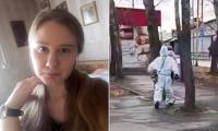 Russian plague victim's grieving mother denies scientist daughter was infected after breaking test tube - as PPE-clad team disinfect her home