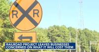 $84 million Cary railroad project could force businesses to relocate