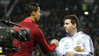 Ronaldo salutes archrival Messi after emotional Argentina adieu
