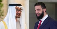 President Sheikh Mohamed and Syria's Al Shara discuss regional security in call