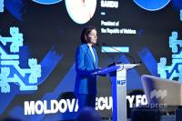 VIDEO // President at Moldova Security Forum 2026: Russia is trying to test our limits, but every time we have managed to cope. In European family, we will be even stronger