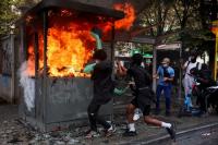 Mass student protests erupt in France's neighbor Belgium, leading to 107 arrests