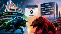 Stock market prediction for tomorrow: Sensex, Nifty outlook for Friday | Kospi, Taiwan cues to watch | 9 Oct 2026