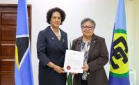 Caroo officially accredited as Saint Lucia’s CARICOM ambassador