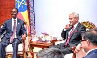 EAM Jaishankar congratulates Ethiopian Foreign Minister on re-appointment