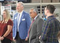 Missouri State Treasurer Vivek Malek visits RISE Community Services