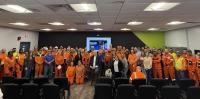 Senator Justice Visits Constellium Ravenswood