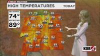 Some New Mexico towns could see showers but most stay dry