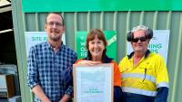 Shire of Denmark takes home local government award for commitment to Containers for Change scheme