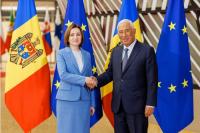 Moldovan president, European Council President discuss by phone next steps in Moldova's European path