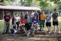 Kentucky Guard Soldiers trade desks for trails in community service effort