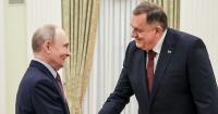 What were Trump operatives doing for pro-Russian politician Dodik in Bosnia?