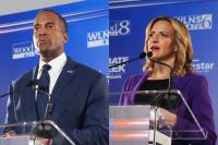 Benson and James talk data centers, ICE and education during governor debate