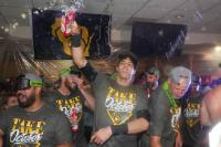 Milwaukee Brewers celebrate clinching win with an eye on looming NLCS showdown with Los Angeles Dodgers